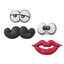 Funny faces suiker elementen